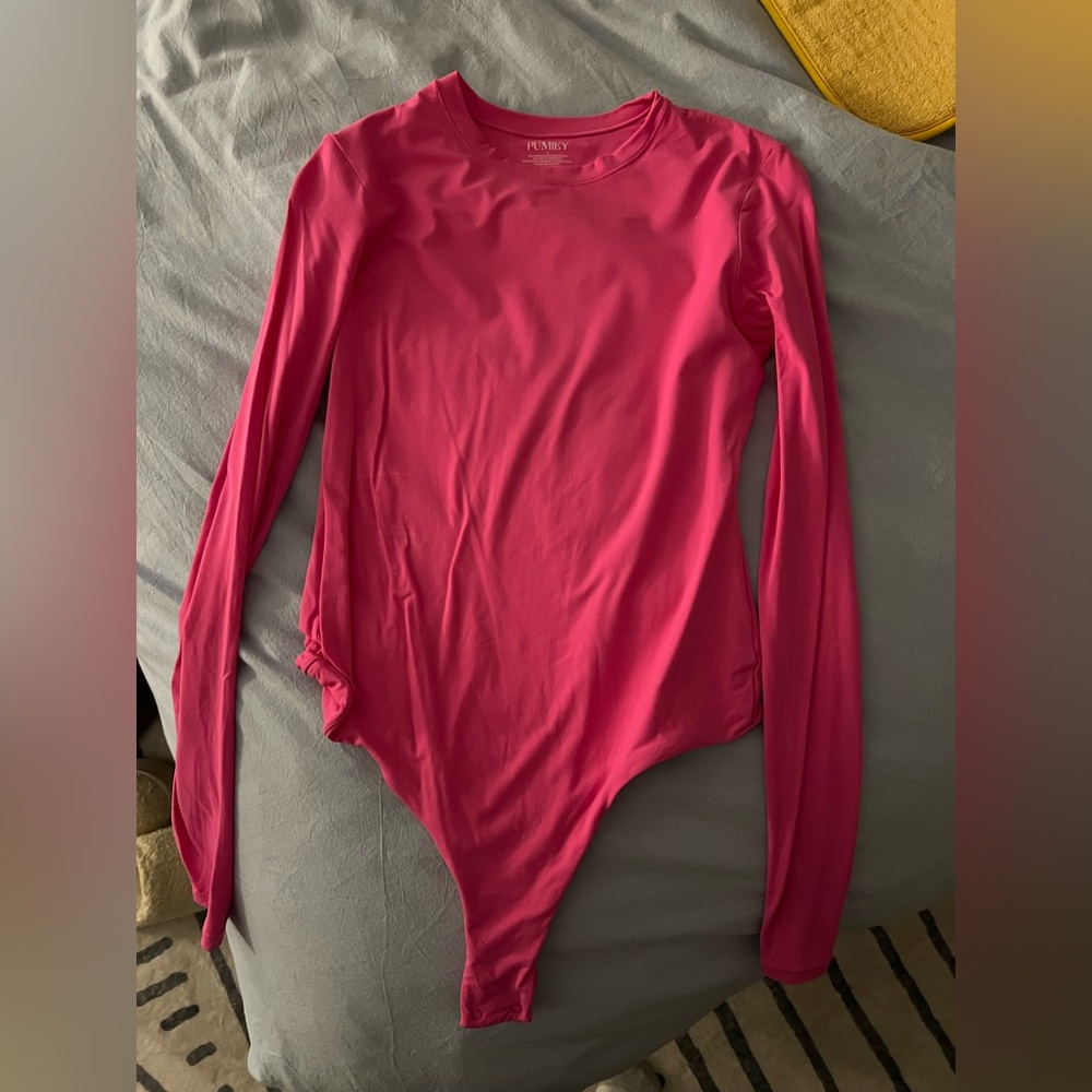 Pink Long Sleeve Bodysuit
